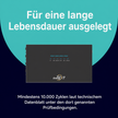 SunEnergyXT 500 mit mindestens 10.000 Zyklen laut technischem Datenblatt