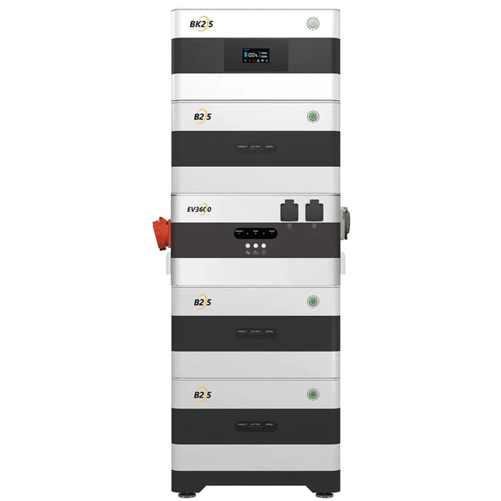 2Way Speicherturm Komplettset - 8,6 kWh Speicher + EV3600 bidirektionaler Wechselrichter