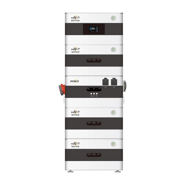 2Way Speicherturm PLUS Komplett-Set mit 8,6 kWh Speicher und EV3600 Wechselrichter