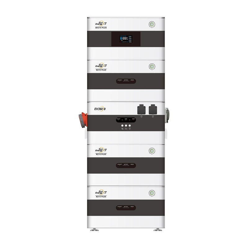 2Way Speicherturm PLUS Komplett-Set mit 8,6 kWh Speicher und EV3600 Wechselrichter
