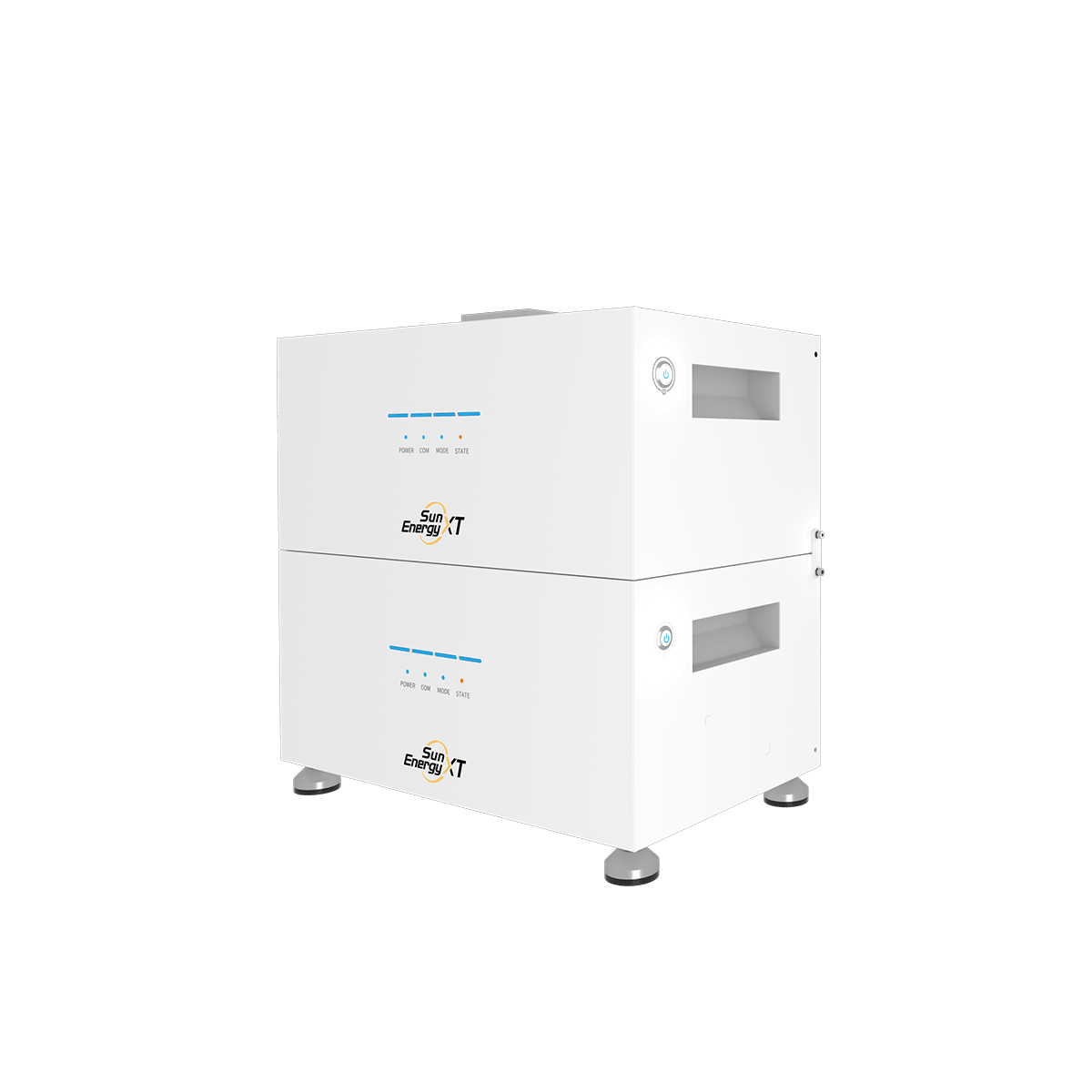 2× SunEnergyXT B500 uitbreidingsbatterijen (10 kWh) · Direct leverbaar