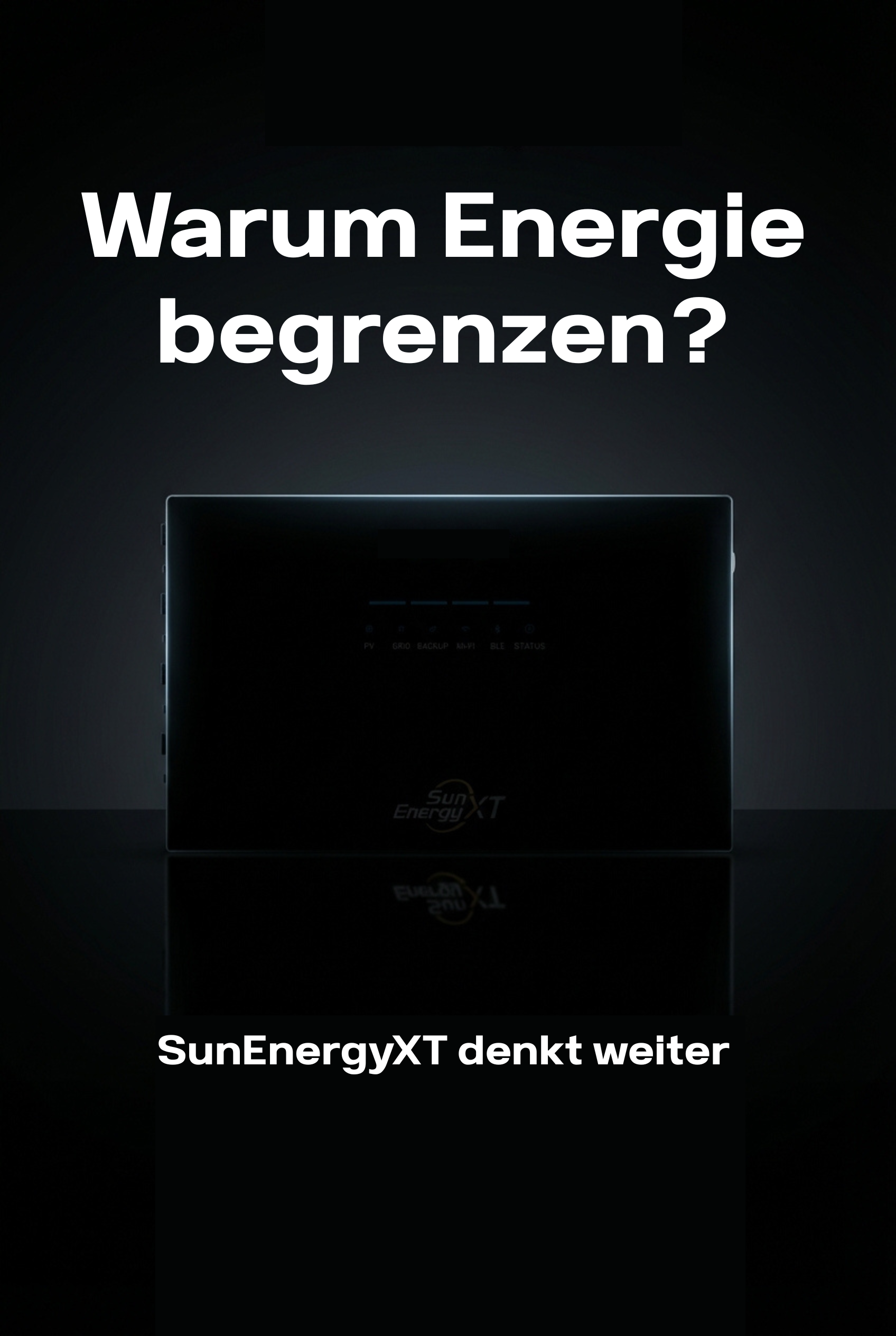 SunEnergyXT 500 – All-in-One hybride opslagsysteem (5 kWh / 800 W) · Direct leverbaar
