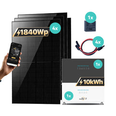 SunEnergyXT 500 Serie – Produktabbildung und Set-Komponenten