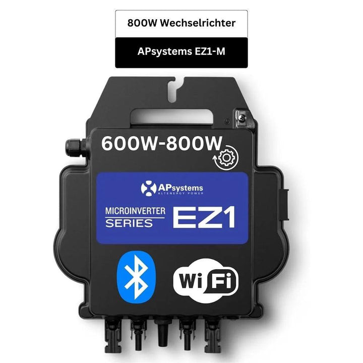 APsystems EZ1-M 800 Watt Mikrowechselrichter - WLAN, Bluetooth DRBO Solar