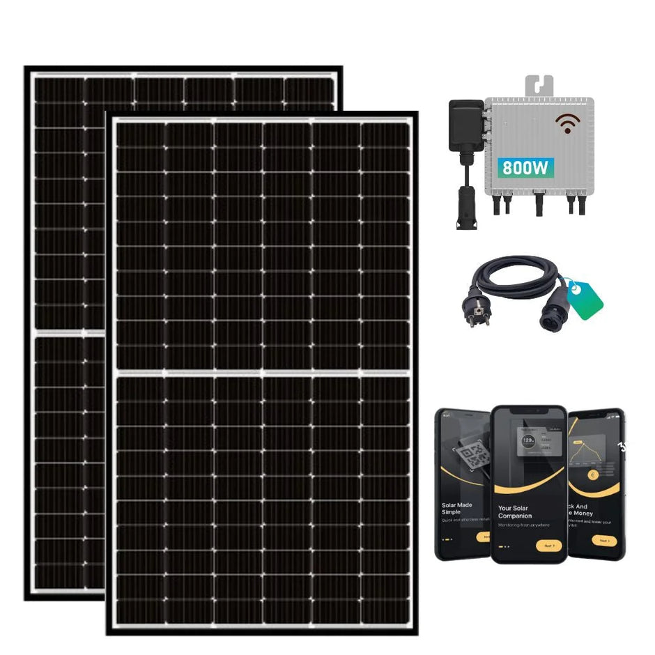APsystems EZ1-M 800 Watt Mikrowechselrichter - WLAN, Bluetooth Sunlit Solar