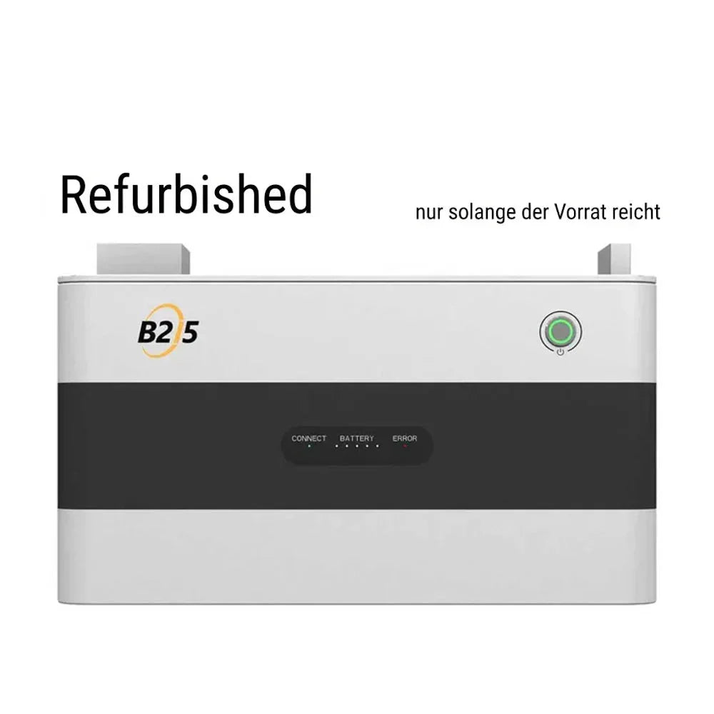 B215 Erweiterungsspeicher (REFURBISHED) - 2,15 kWh · Sofort lieferbar SunEnergyXT