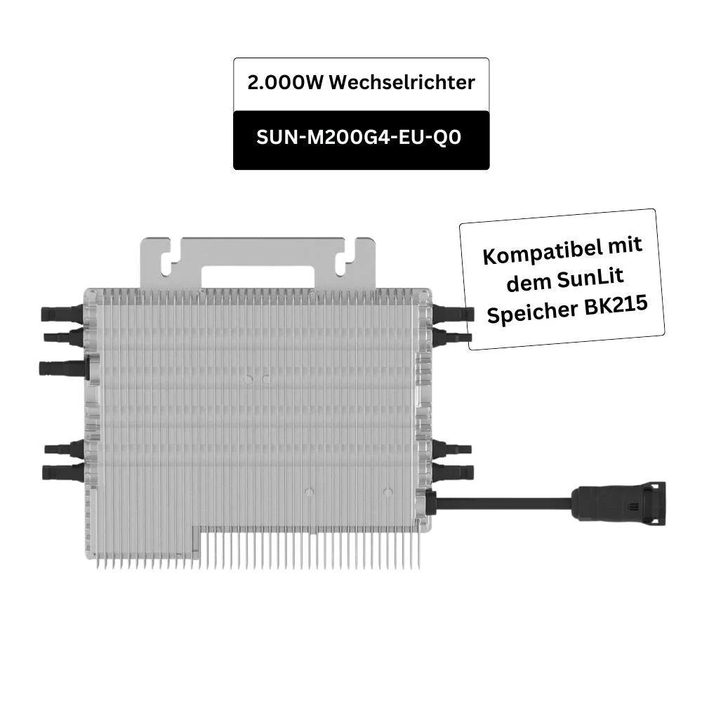 Deye 2000W SUN-M200G4-EU-Q0 Microwechselrichter DRBO Solar