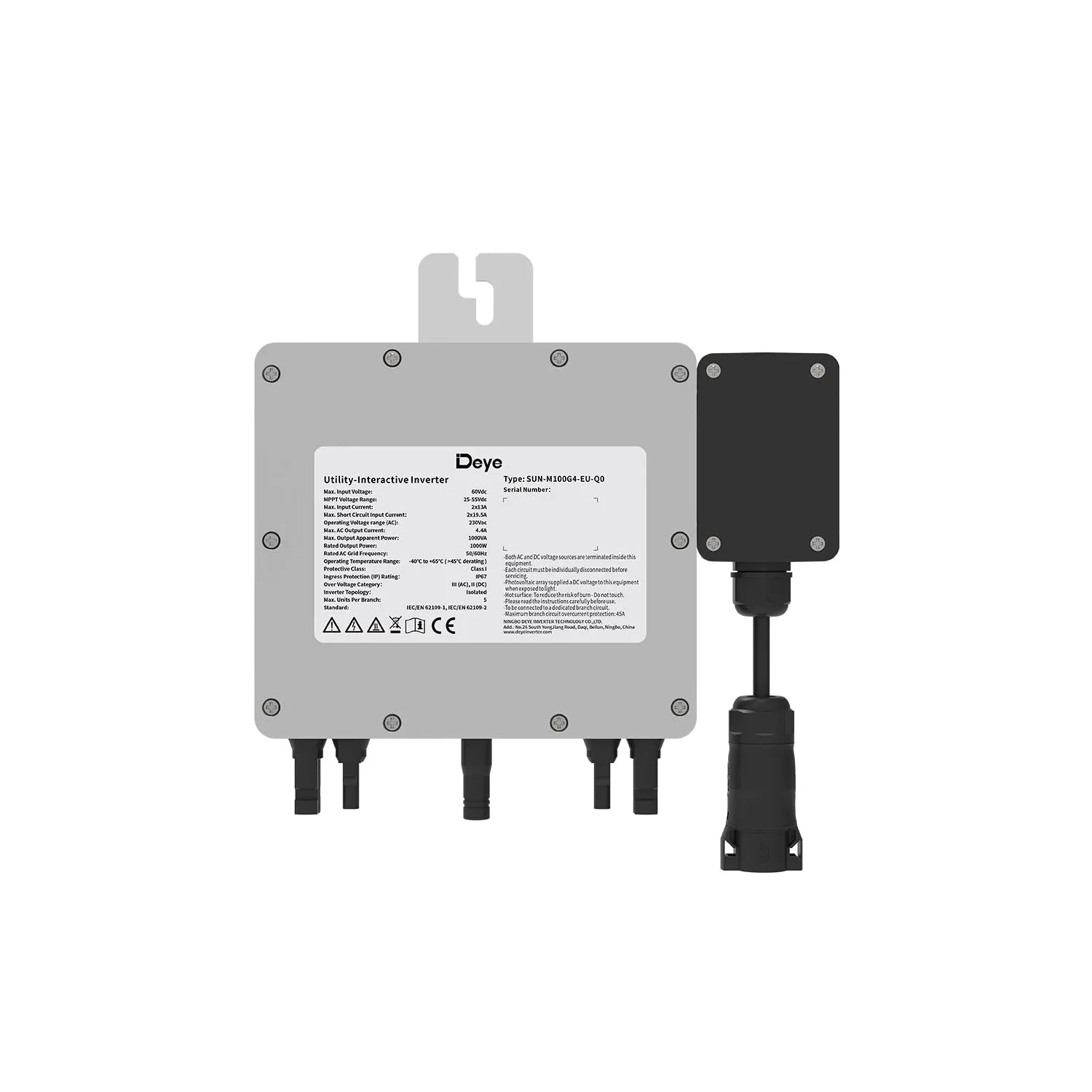 Deye SUN-M200G4-EU-Q0 2000W micro-omvormer