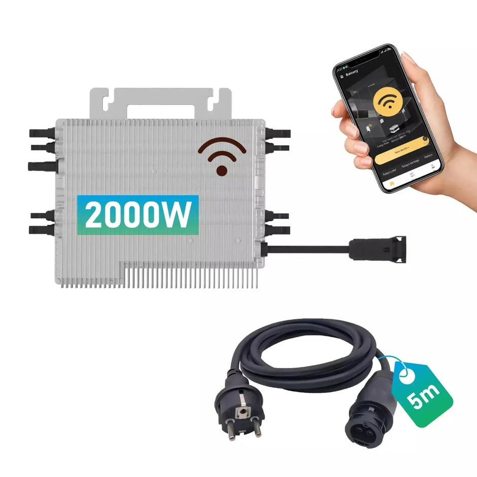 Deye SUN-M200G4-EU-Q0 2000 W micro-omvormer - wifi