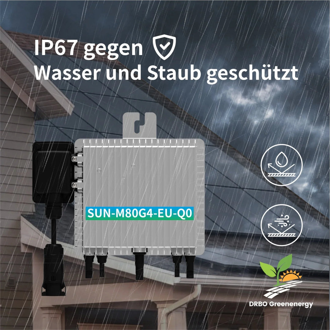 Deye SUN-M80G4-EU-Q0 800 Watt Mikrowechselrichter SunEnergyXT Solar