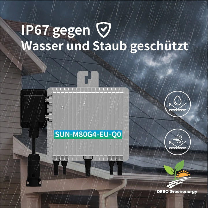 Deye SUN-M80G4-EU-Q0 800 Watt Mikrowechselrichter SunEnergyXT Solar