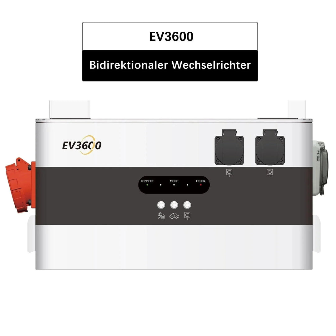 2Way Speicherturm Komplettset - 8,6 kWh Speicher + EV3600 bidirektionaler Wechselrichter