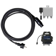 Schuko-Anschlusskabel für APsystems EZ1-M und Deye Wechselrichter, 5 bis 15 m