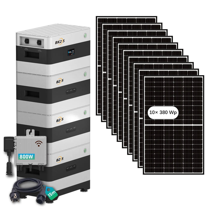 Solar + Speicher Komplett Set