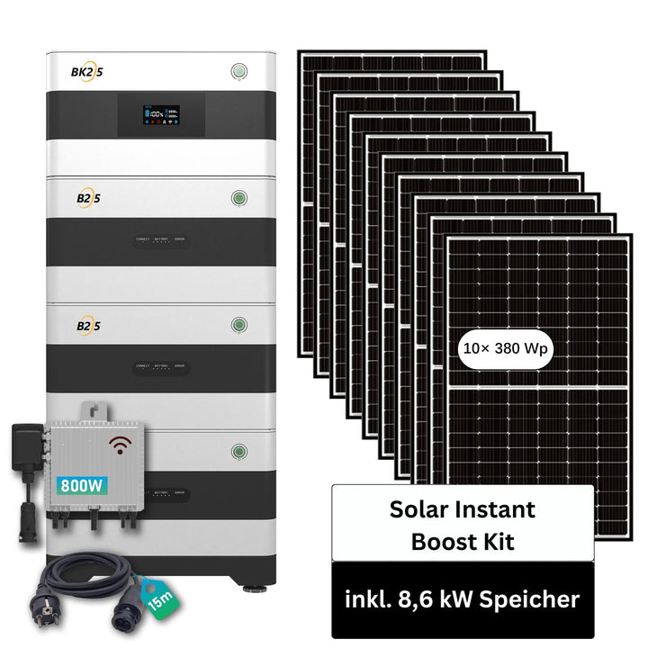 Solar + Speicher Komplett Set