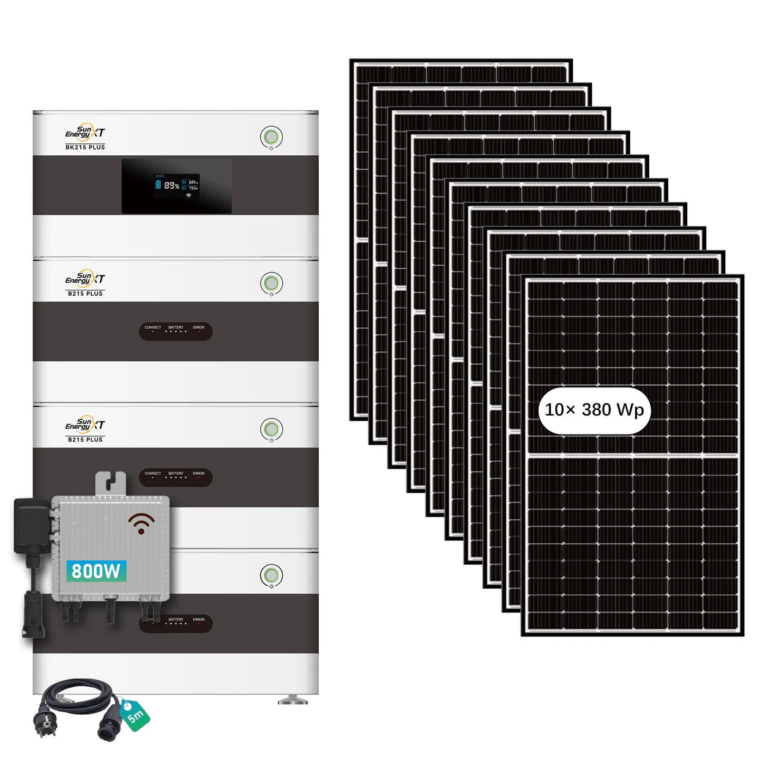 Solar + Speicher Komplett Set SunEnergyXT