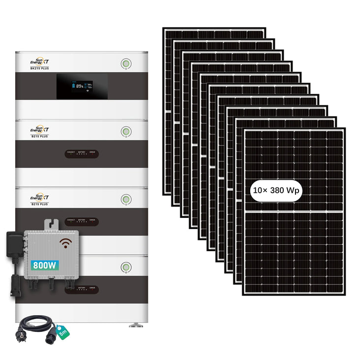 Solar + Speicher Komplett Set SunEnergyXT