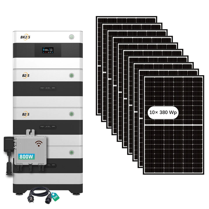 Solar + Speicher Komplett Set