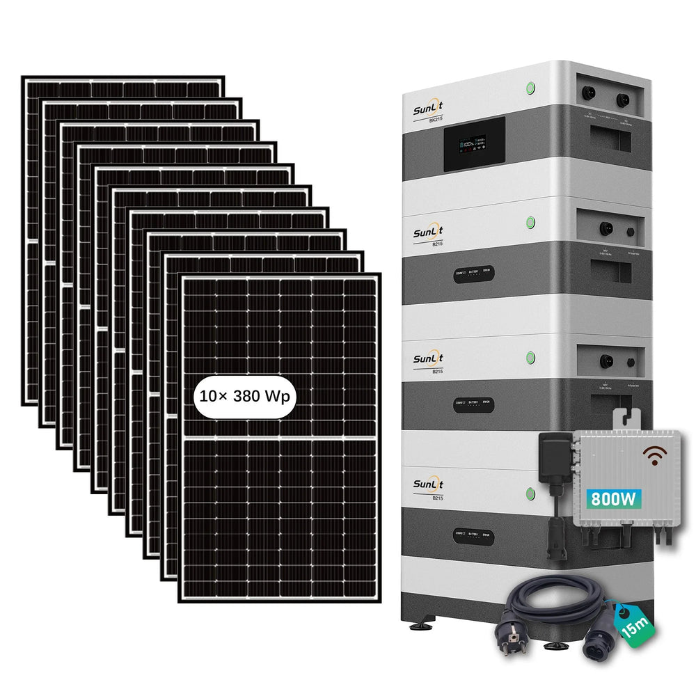 Solar + Speicher Komplett Set SunLit