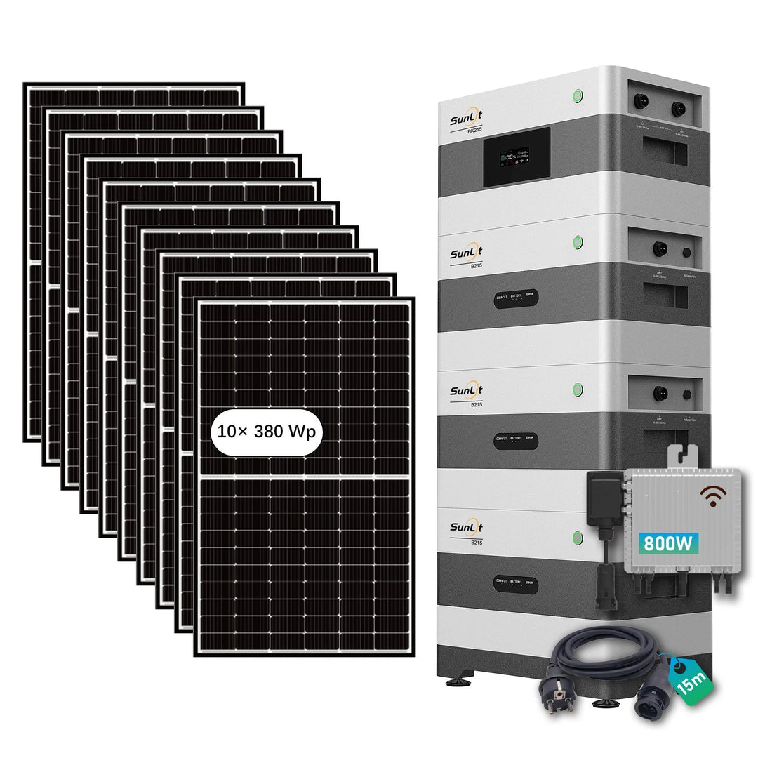 Solar + Speicher Komplett Set SunLit