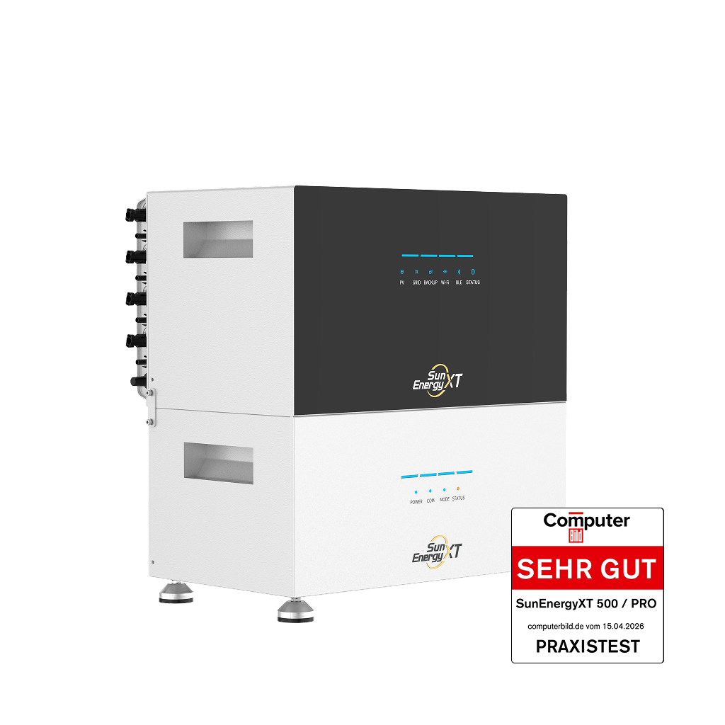 SunEnergyXT 500 Speicherkonfiguration mit 10 kWh