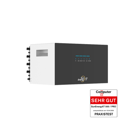 SunEnergyXT 500 Serie All-in-One Hybridspeicher – ComputerBild SEHR GUT Praxistest (15.04.2026)