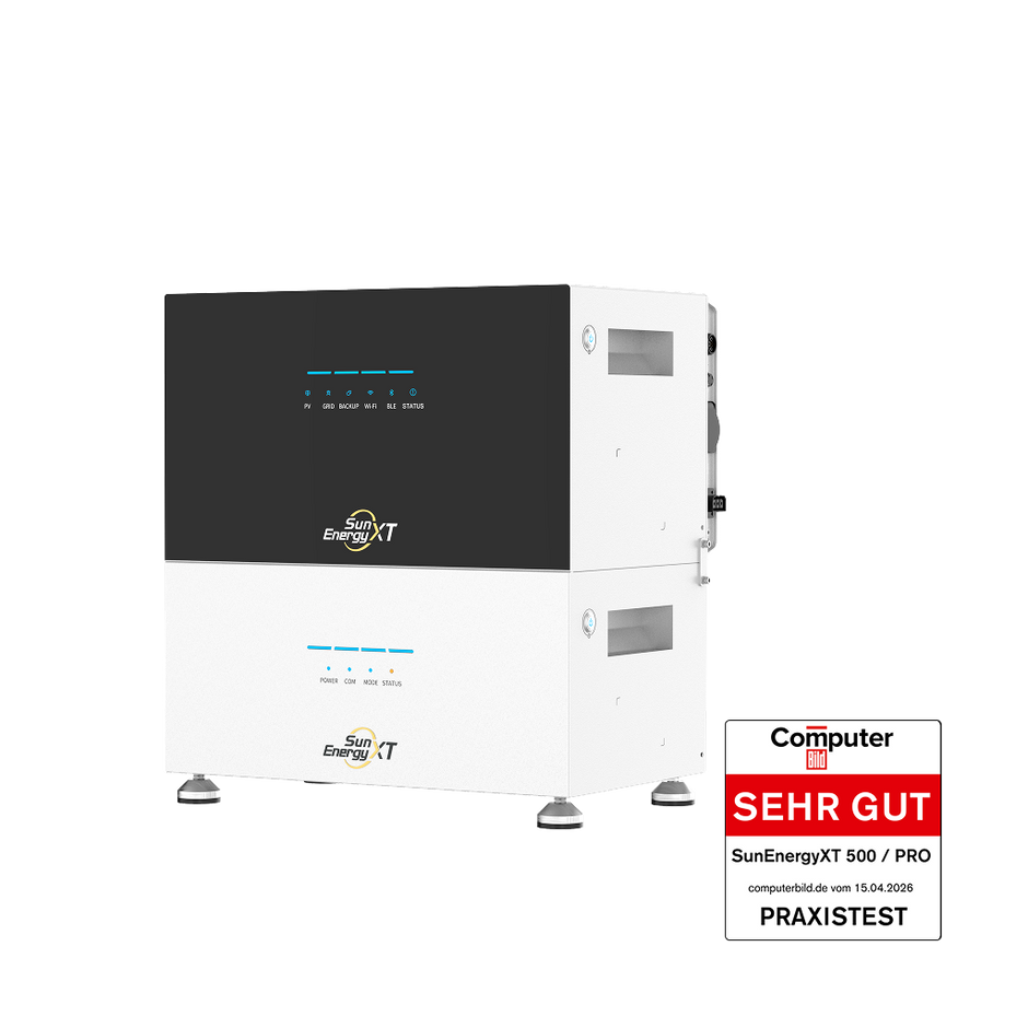 SunEnergyXT 500 Serie Speicherkonfiguration mit 10 kWh