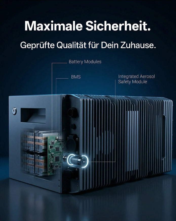 SunEnergyXT 500 Serie – All-in-One Hybridspeichersystem (5 kWh / 2.400 W)