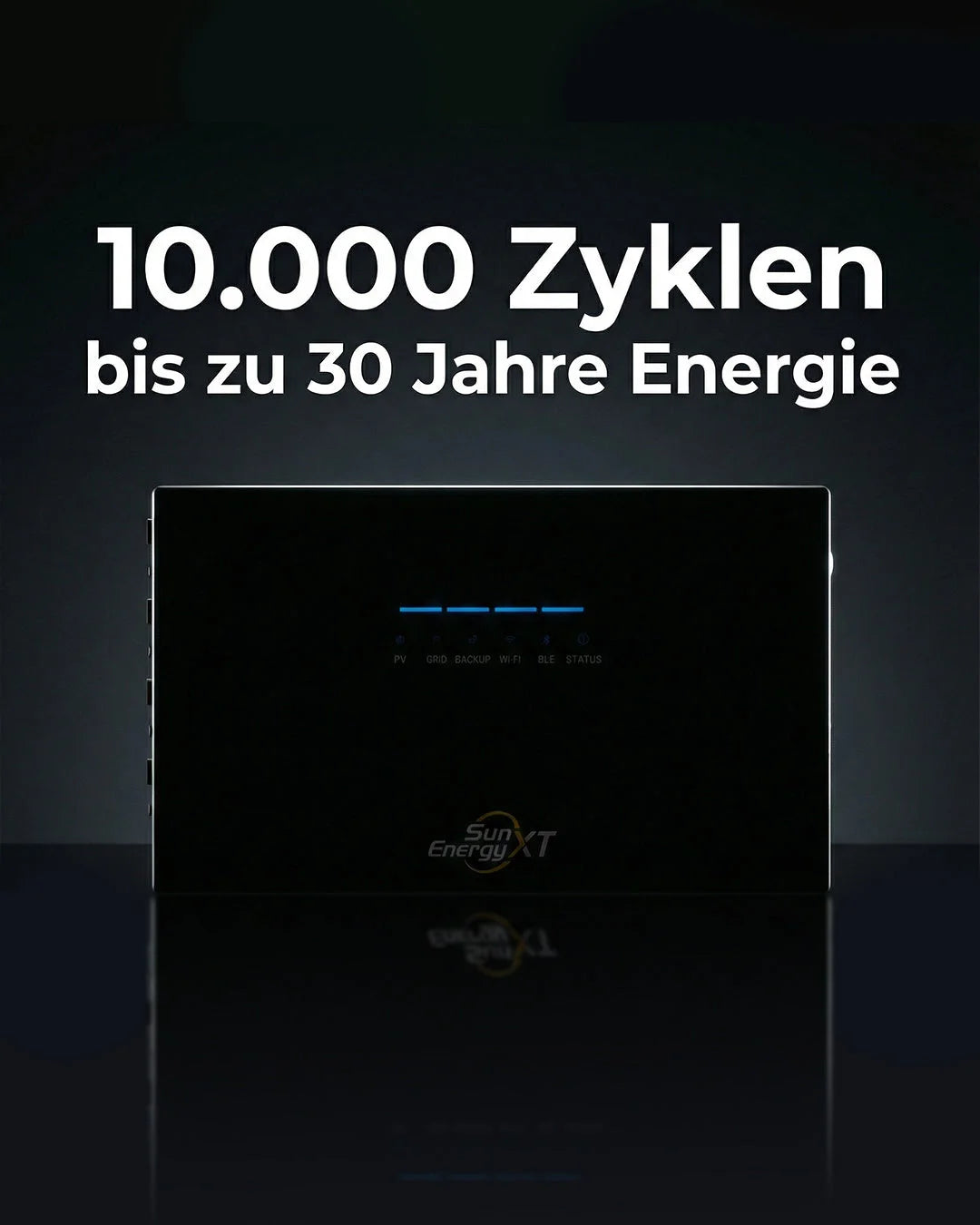 SunEnergyXT 500 Serie – All-in-One Plug & Play Hybridspeichersystem (5 kWh / 2.400 W)