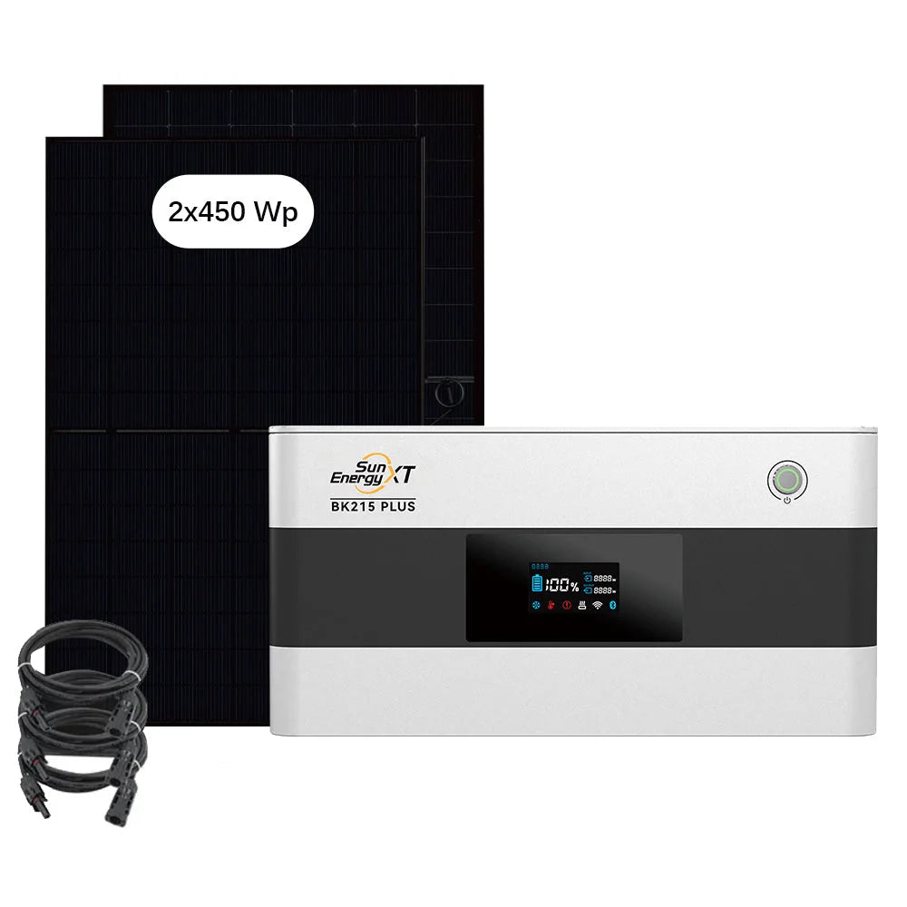 SunEnergyXT BK215 PLUS (2,15 kWh) Sparpaket 01 inkl. 2x 450 Wp Solarmodulen SunEnergyXT