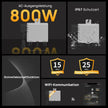 SunEnergyXT BK215 PLUS (2,15 kWh) Sparpaket 03 inkl. 4x 450 Wp Solarmodule + 800 W Wechselrichter SunEnergyXT