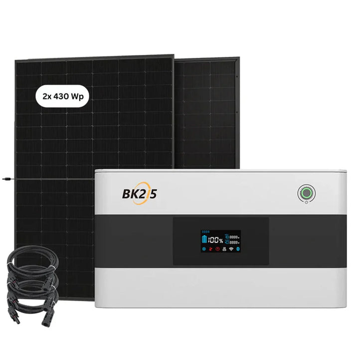 SunEnergyXT BK215 (2,15 kWh) Sparpaket 01 inkl. 2x 430 Wp Solarmodulen