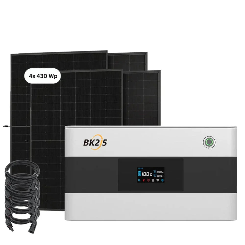 SunEnergyXT BK215 (2,15 kWh) Sparpaket 02 inkl. 4x 430 Wp Solarmodule SunEnergyXT