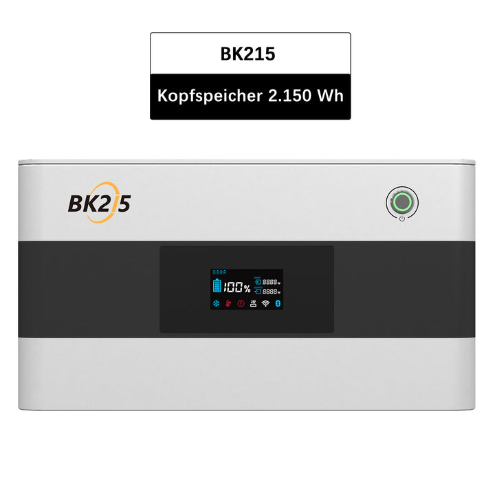 SunEnergyXT BK215 (2,15 kWh) XXL inkl. 4x 430 Wp Solarmodule + 2000 W Wechselrichter SunEnergyXT