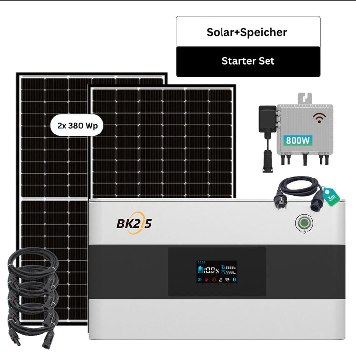 SunEnergyXT Solar+Speicher Starter Set SunEnergyXT