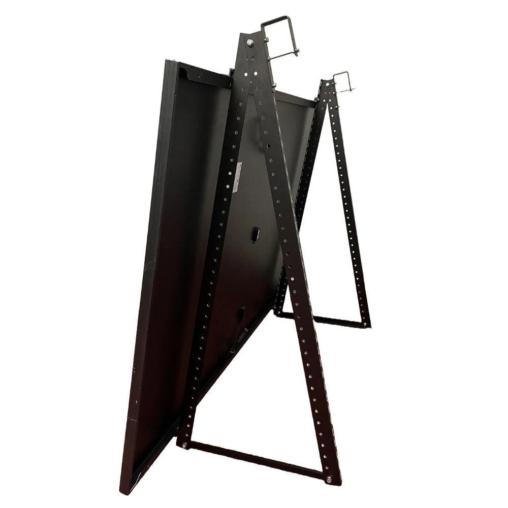 SunEnergyXT Solarmodulhalterung 3-in-1 (Full-Black) für Balkonkraftwerk MSH-01B - Balkon, Terrasse, Flachdach SunEnergyXT Solar