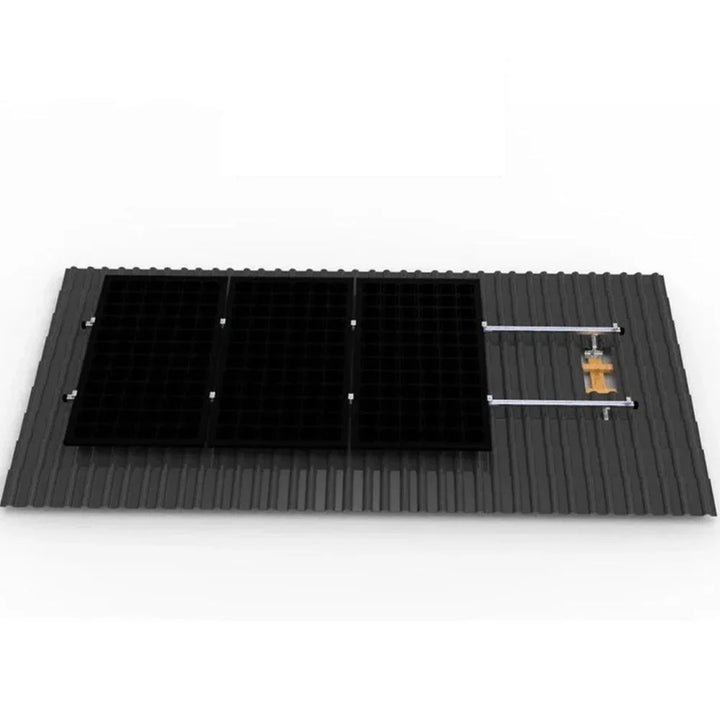 SunEnergyXT Ziegeldach Montagesatz für 4 Solarmodule - Dachhaken