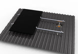 SunEnergyXT hoogwaardige pannendakmontageset voor 2 of 4 zonnepanelen - dakhaken