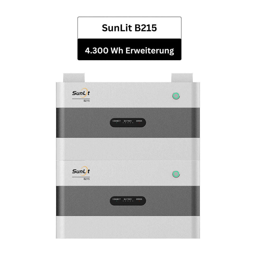 SunLit B215 Erweiterungs-Duo - 4,3 kWh SunLit