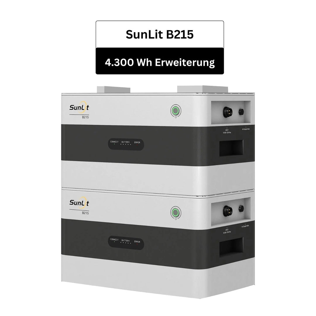 SunLit B215 Erweiterungsspeicher - 2,15 kWh - Frühlingsaktion (Kopie) SunLit