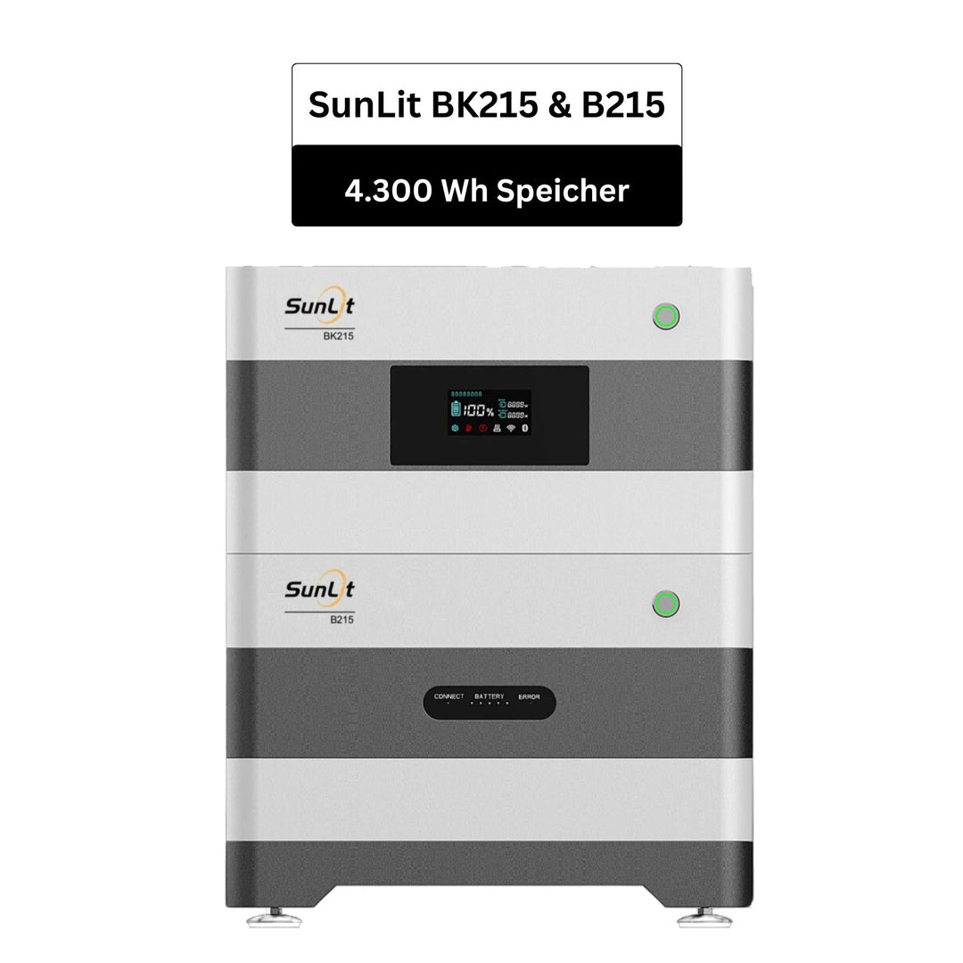 SunLit BK215 & B215 - 4,30 kWh - Frühlingsaktion SunLit