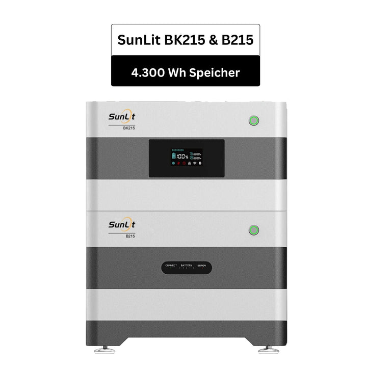 SunLit BK215 & B215 - 4,30 kWh - Frühlingsaktion SunLit