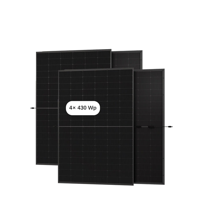 SunLit BK215 (2,15 kWh) Sparpaket 02 inkl. 4x 430 Wp Solarmodule Sunlit Solar