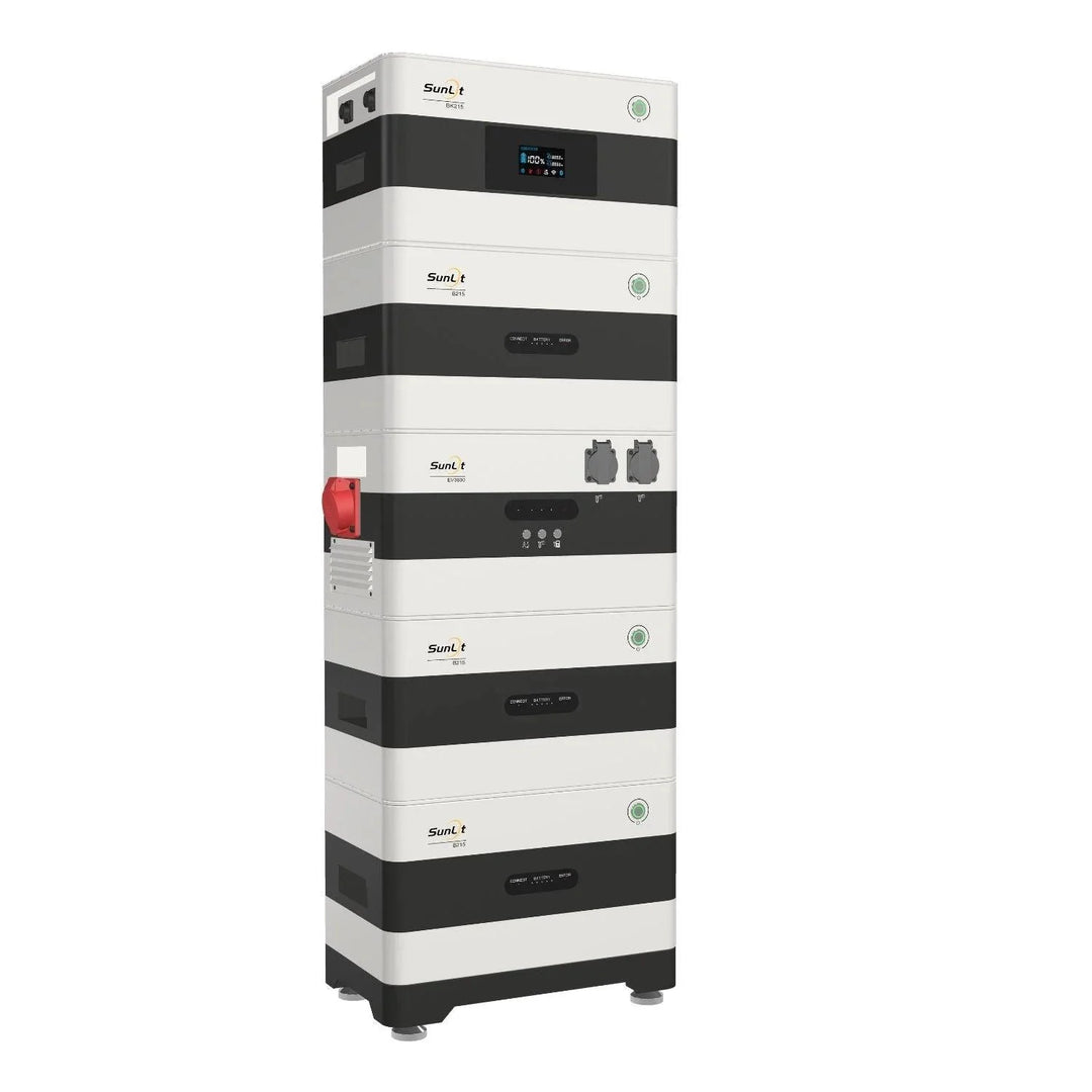 SunLit EV3600 mit 8,6 kWh Speicher-Tower SunLit