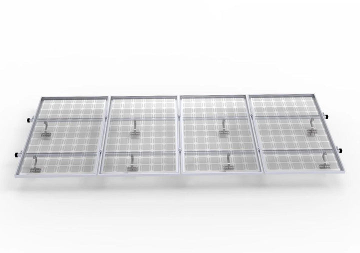 SunLit Ziegeldach Montagesatz für 4 Solarmodule - Dachhaken SunLit