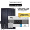 SunLit Balkonkraftwerkspeicher BK215 Sparpaket 03 inkl. 2x 430 Wh Solarmodulen & Wechselrichter SunLit