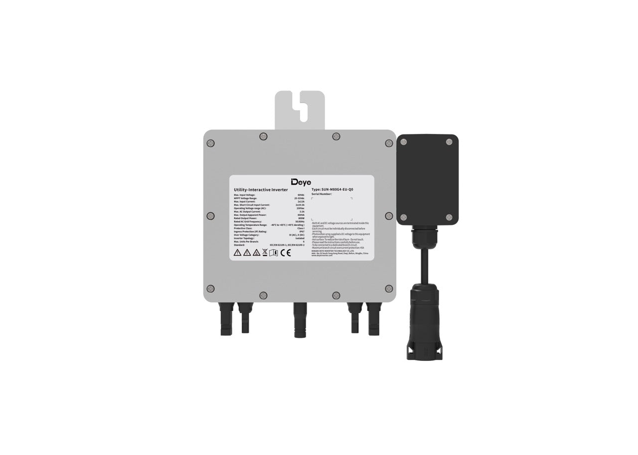 SunLit Easy-Switch Wechselrichter 600W - 800W - Drosselbarer Wechselrichter DRBO Solar
