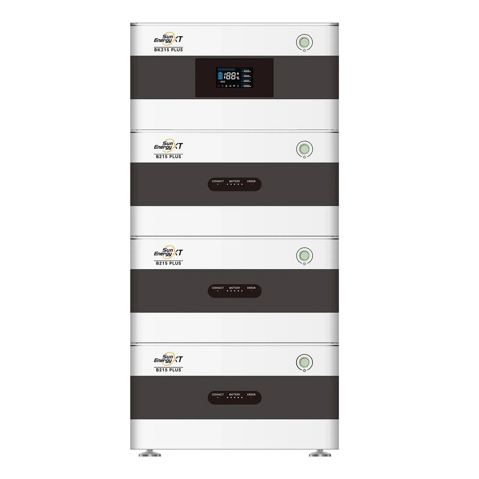 SunEnergyXT BK215 PLUS mit drei B215 PLUS Erweiterungsbatterien, ohne EV3600