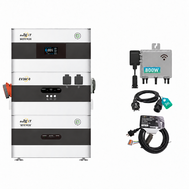 Dynamic Starter PLUS Set mit optionalem EV3600-Schuko-Eingangskabel (5 m)