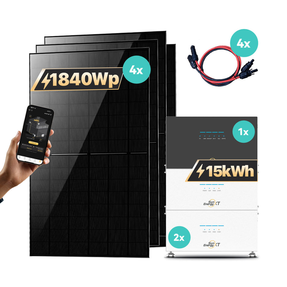 SunEnergyXT 500 Serie Speicher-Set – Komplettset und Lieferumfang
